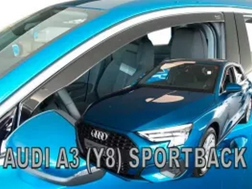 Дефлектори вікон Audi A3 IV (8Y; 20-) Sportback - Heko (вставні) 3