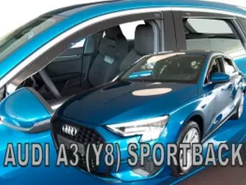 Дефлектори вікон Audi A3 IV (8Y; 20-) Sportback - Heko (вставні) 4