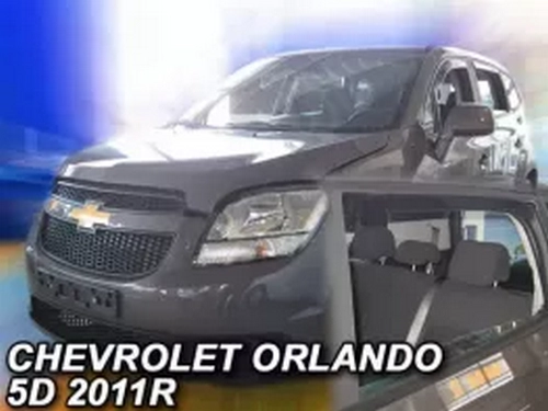 Дефлектори вікон Chevrolet Orlando I (J309; 10-18) - Heko (вставні) 3