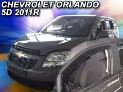 Дефлекторы окон Chevrolet Orlando I (J309; 10-18) - Heko (вставные) 4