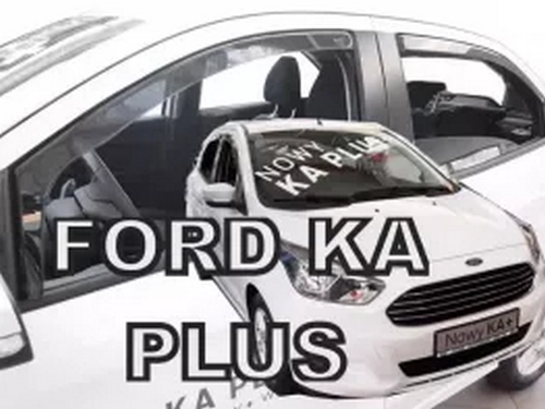 Дефлектори вікон Ford Ka+ Plus (14-20) - Heko (вставні) 4