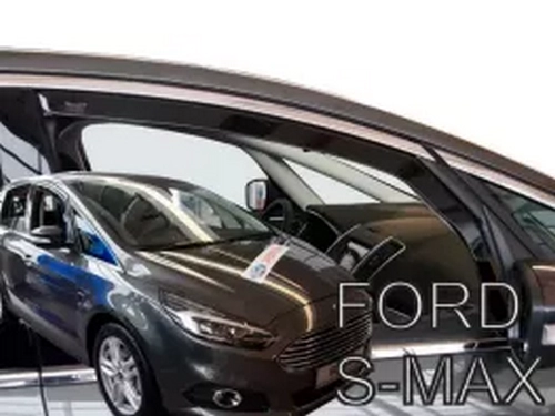 Дефлектори вікон Ford S-Max II (15-23) - Heko (вставні) 3