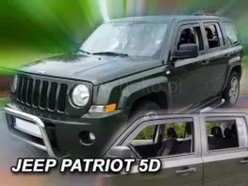 Дефлекторы окон Jeep Patriot (07-17) - Heko (вставные) 4