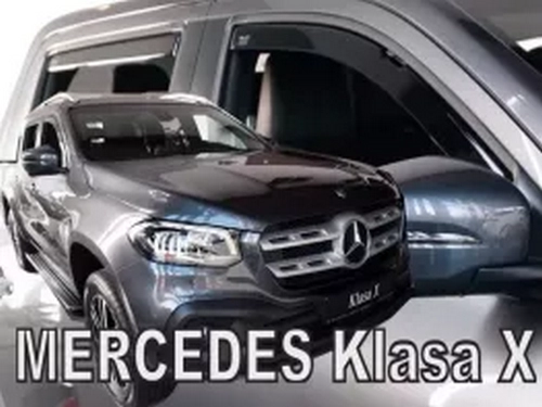 Дефлекторы окон Mercedes X-Class W470 (17-20) - Heko (вставные) 4