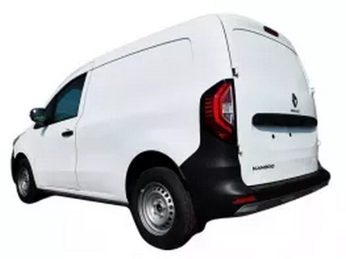 Накладка на задній бампер Renault Kangoo III (21-) - Avisa (чорна) 7