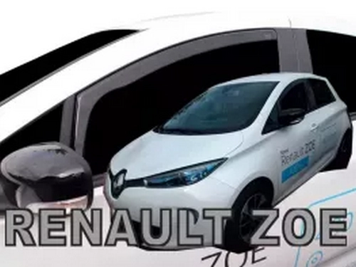 Дефлектори вікон Renault Zoe (12-/19-) - Heko (вставні) 3