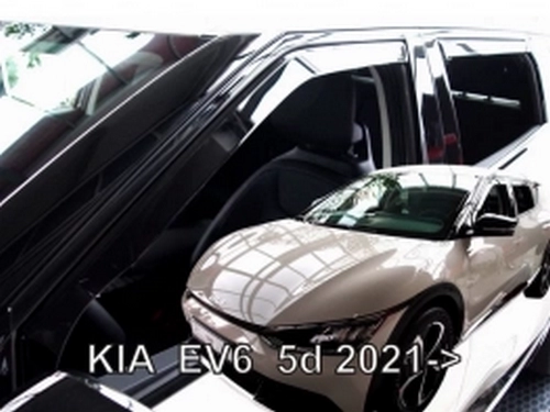 Дефлектори вікон Kia Ev6 (CV; 21-) - Heko (вставні) 4