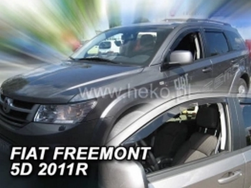 Дефлектори вікон Fiat Freemont (11-15) - Heko (вставні) 3