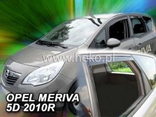 Дефлектори вікон Opel Meriva B (10-17) - Heko (вставні) 4