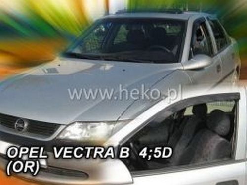 Дефлектори вікон Opel Vectra B (95-02) Htb / Sd - Heko (накладні) 2