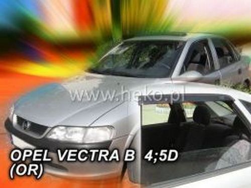 Дефлектори вікон Opel Vectra B (95-02) Htb / Sd - Heko (накладні) 3