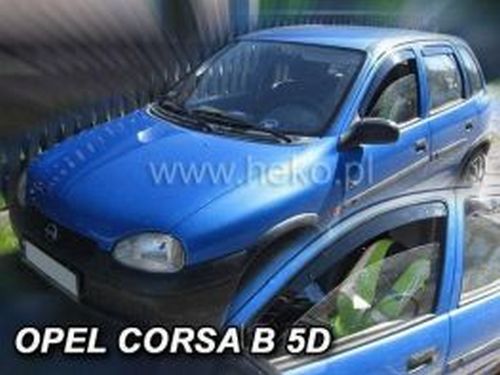 Дефлекторы окон Opel Corsa B (93-00) 5D Htb - Heko (вставные) 3