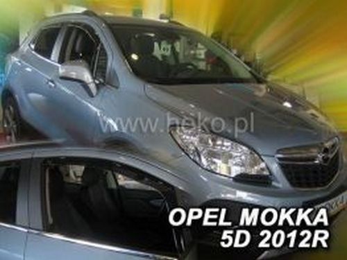 Дефлектори вікон Opel Mokka A (12-19) - Heko (вставні) 3