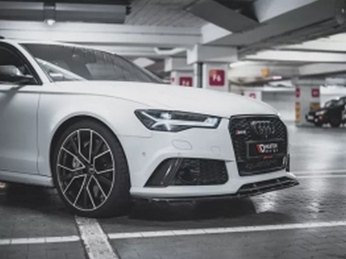 Спліттер передній Audi RS6 C7 (13-18) - V.4 5