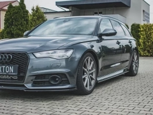 Дифузори порогів Audi S6 / A6 S-Line C7 (14-18) рестайлінг 8