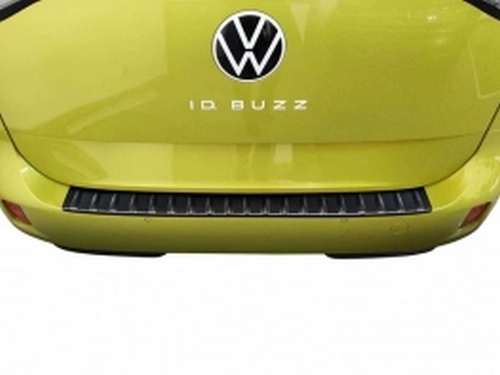 Накладка на задний бампер VW ID. Buzz (22-) - Avisa (чёрная) 5