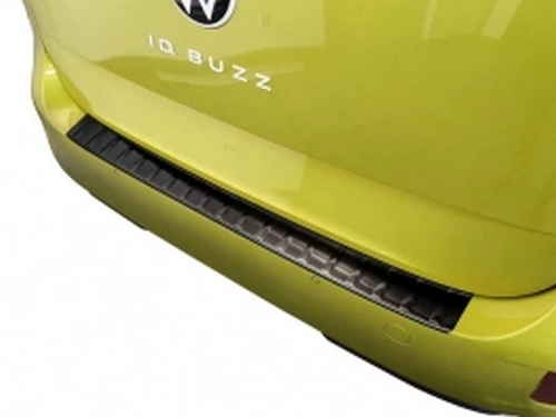 Накладка на задний бампер VW ID. Buzz (22-) - Avisa (чёрная) 6