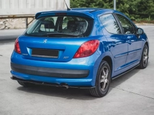 Задні бічні спліттери Peugeot 207 Sport (06-09) 8