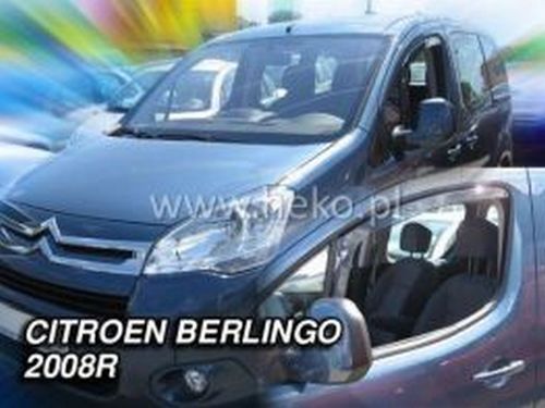 Дефлектори вікон Citroen Berlingo II (08-18) - Heko (вставні) 3