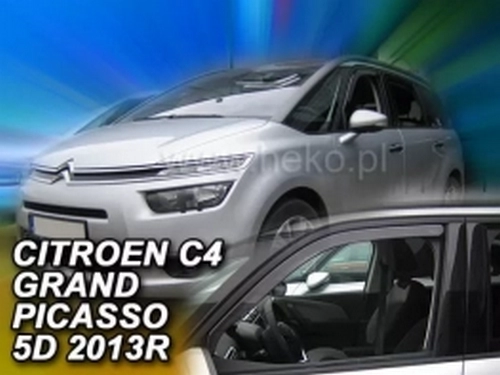 Дефлектори вікон Citroen Grand C4 Picasso II (13-22) - Heko (вставні) 4