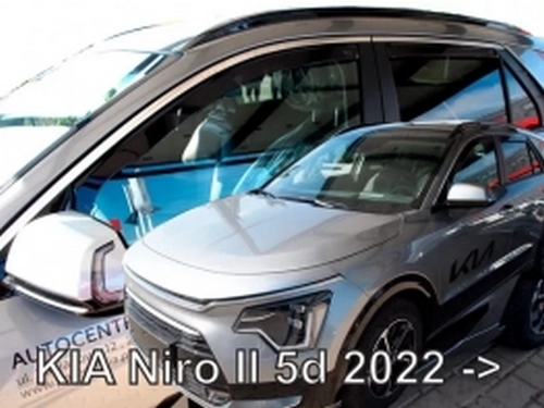 Дефлектори вікон Kia Niro II (SG2; 22-) - Heko (вставні) 4