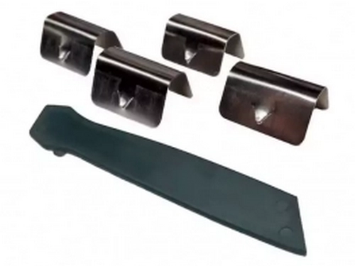 Metal brackets for window deflectors 3