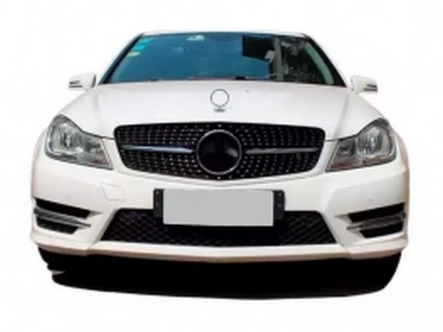 Решітка Mercedes C W204 (07-14) - Diamond Black 4