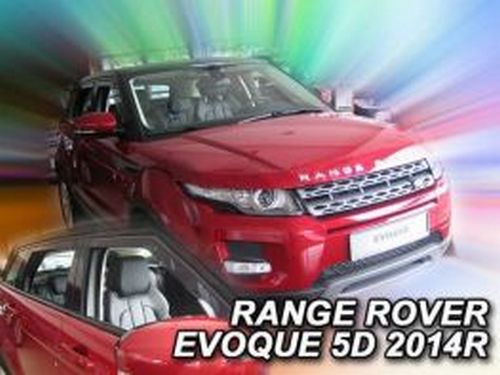 Дефлектори вікон LR Range Rover Evoque (L538; 11-18) 5D - Heko (вставні) 3