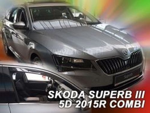 Дефлекторы окон Skoda Superb III (3V; 15-) Universal - Heko (вставные) 3