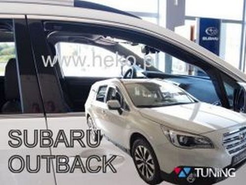 Дефлектори вікон Subaru Outback V (BS; 15-19) - Heko (вставні) 3