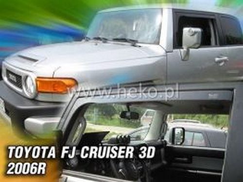 Ветровики TOYOTA FJ Cruiser (2006-) 3D HEKO 3