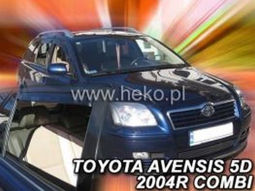 Дефлектори вікон Toyota Avensis II (03-09) Universal - Heko (вставні) 3