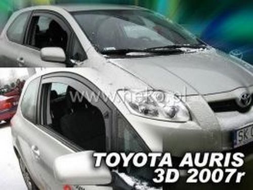 Дефлектори вікон Toyota Auris I (E150; 07-12) 3D - Heko (вставні) 3