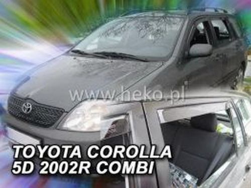 Дефлекторы окон Toyota Corolla E12 Combi - Heko 4 4