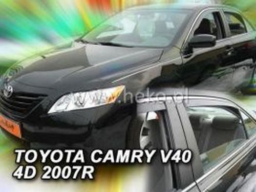 Дефлектори вікон Toyota Camry XV40 (07-11) - Heko (вставні) 3