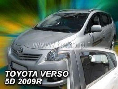 Дефлектори вікон Toyota Verso (09-18) 5D - Heko (вставні) 4