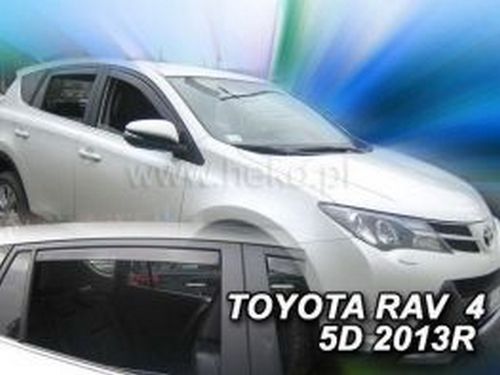 Дефлектори вікон Toyota Rav4 IV (XA40; 13-18) - Heko (вставні) 4