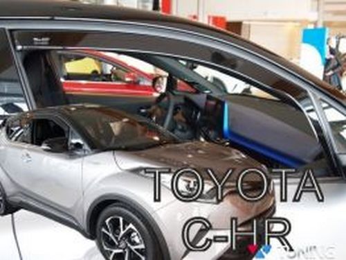 Дефлекторы окон Toyota C-HR (17-) - Heko (вставные) 3