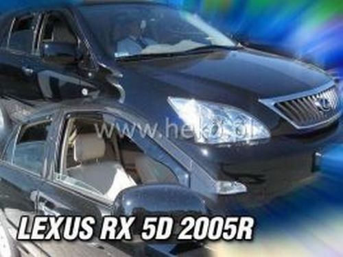 Дефлекторы окон Lexus RX II (XU30; 03-09) - Heko (вставные) 3