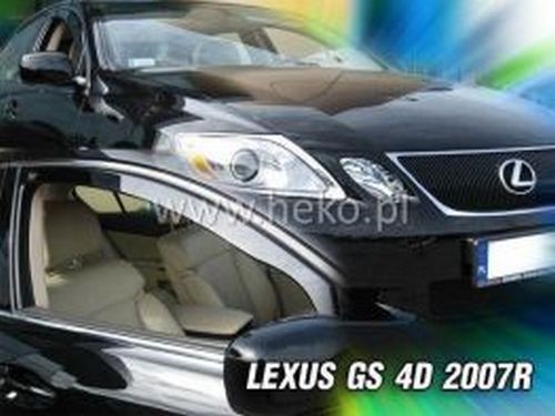 Дефлектори вікон Lexus GS III (05-11) - Heko (вставні) 3