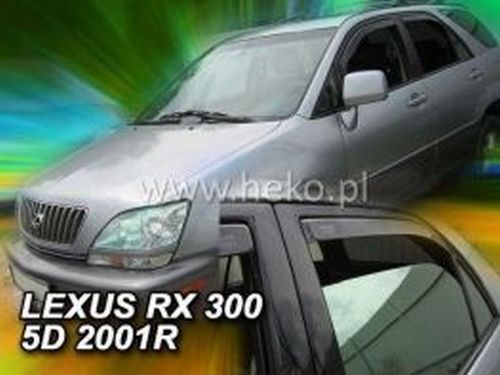 Дефлектори вікон Lexus RX 300 (98-03) USA - Heko (вставні) 4