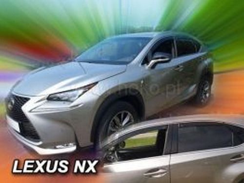 Дефлектори вікон Lexus NX I (AZ10; 15-21) - Heko (вставні) 3