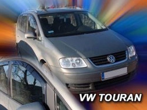 Дефлекторы окон VW Touran I (1T; 03-15) - Heko (вставные) 3