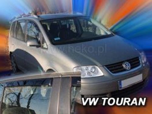 Дефлекторы окон VW Touran I (1T; 03-15) - Heko (вставные) 4