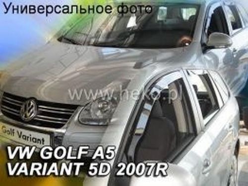 Дефлекторы окон VW Golf Plus (05-14) - Heko (вставные) 3