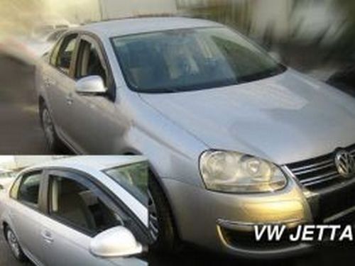 Дефлекторы окон VW Jetta A5 (05-11) - Heko (вставные) 3