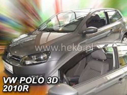 Дефлектори вікон VW Polo V (10-17) 3D - Heko (вставні) 3