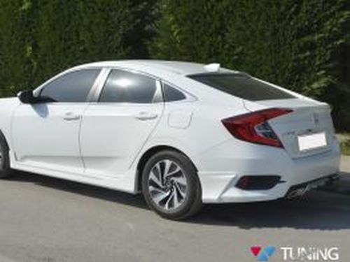 Углы на задний бампер HONDA Civic 10 (16-18) Sedan 3