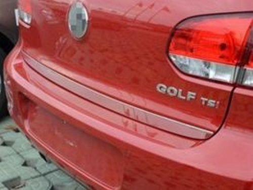 Хром нижняя кромка багажника VW Golf VI (08-12) HB 1