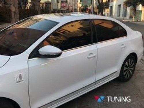 Хром нижние молдинги стёкол VW Jetta A6 (11-18) 2